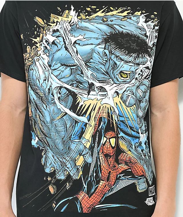 Felpa Uomo Marvel Band Of Heroes, Girocollo, Mix Cotone E Poliestere, Taglie Da XS A 3XL