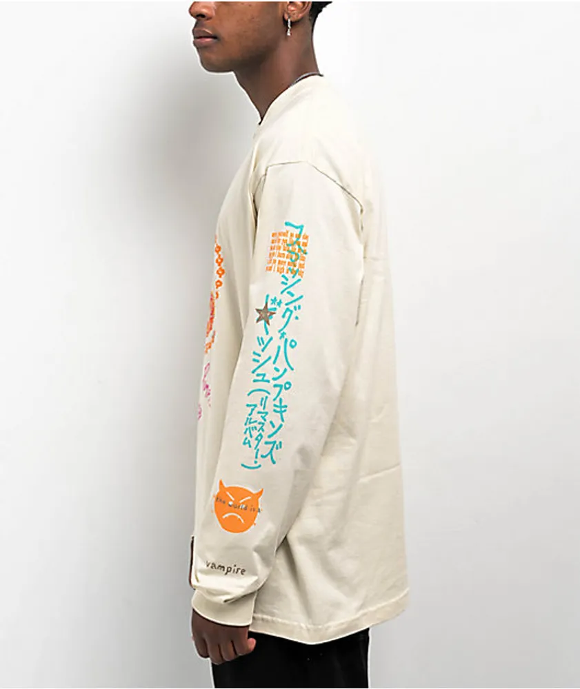 HUF x Smashing Pumpkins Crush Bone Long Sleeve T-Shirt