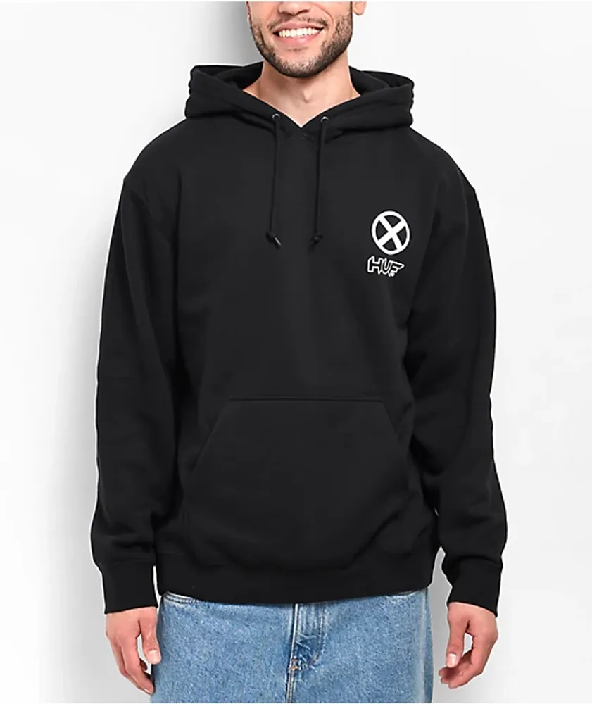 Huf discount black hoodie