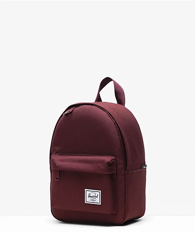 Burgundy deals mini backpack