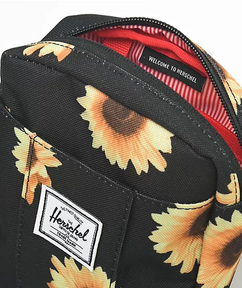 Herschel Supply Co. Cruz Sunflower Field White Crossbody Bag Mall of