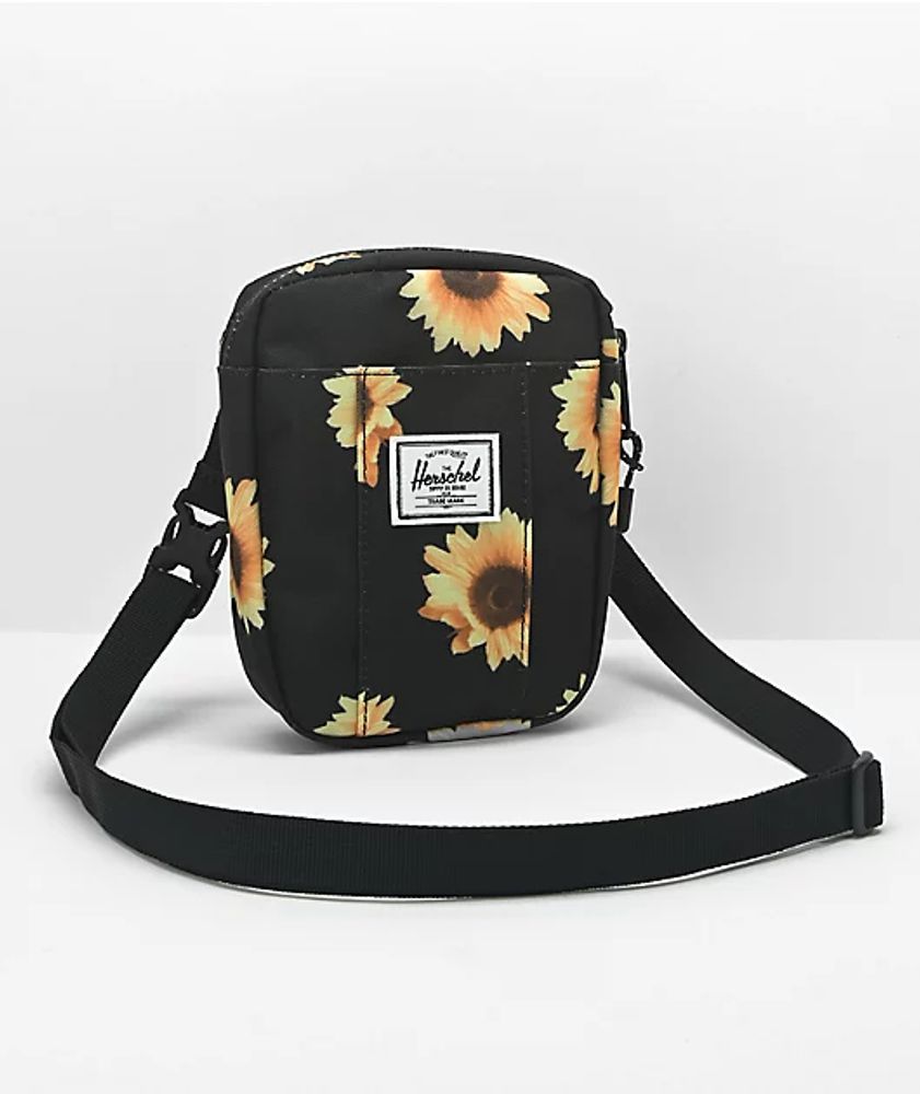 Herschel Supply Co. Cruz Sunflower Field White Crossbody Bag Mall of