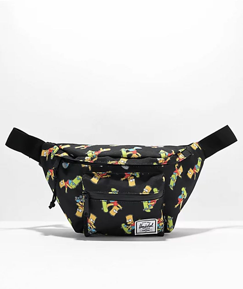 Herschel Supply Co. x The Simpsons Bart Seventeen Black Fanny Pack ...