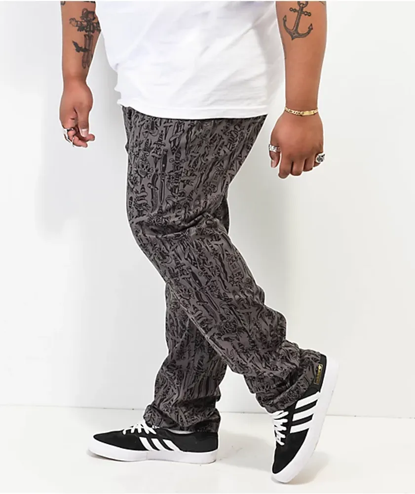 Lurking Class By Sketchy Tank Dagger Grey Pants | Mall of