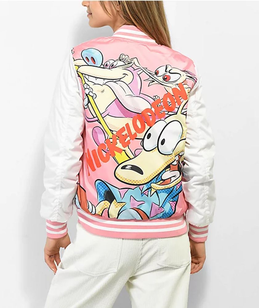 Members Only X Nickelodeon Chucky Pink Varsity Jacket | Vancouver Mall