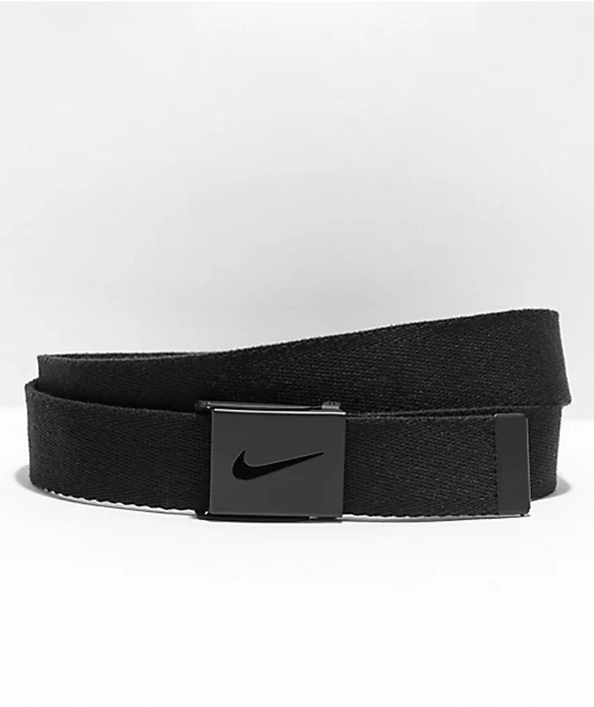 Nike Futura Black & White Web Belt 