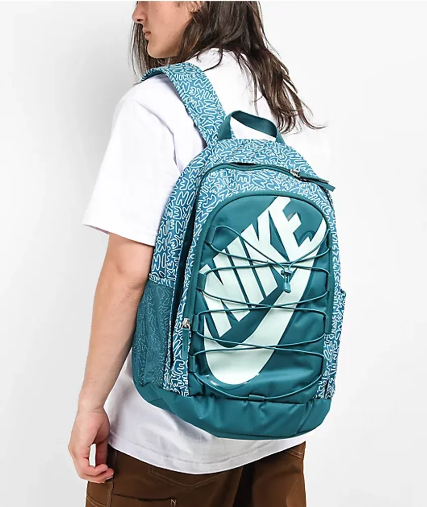 Teal store backpack nike