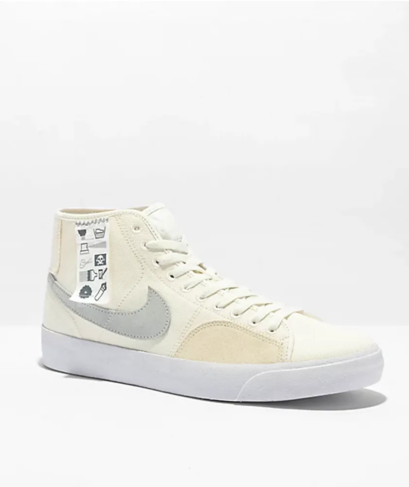 Nike SB BLZR Court Mid Summit White Skate Shoes Mall of America®