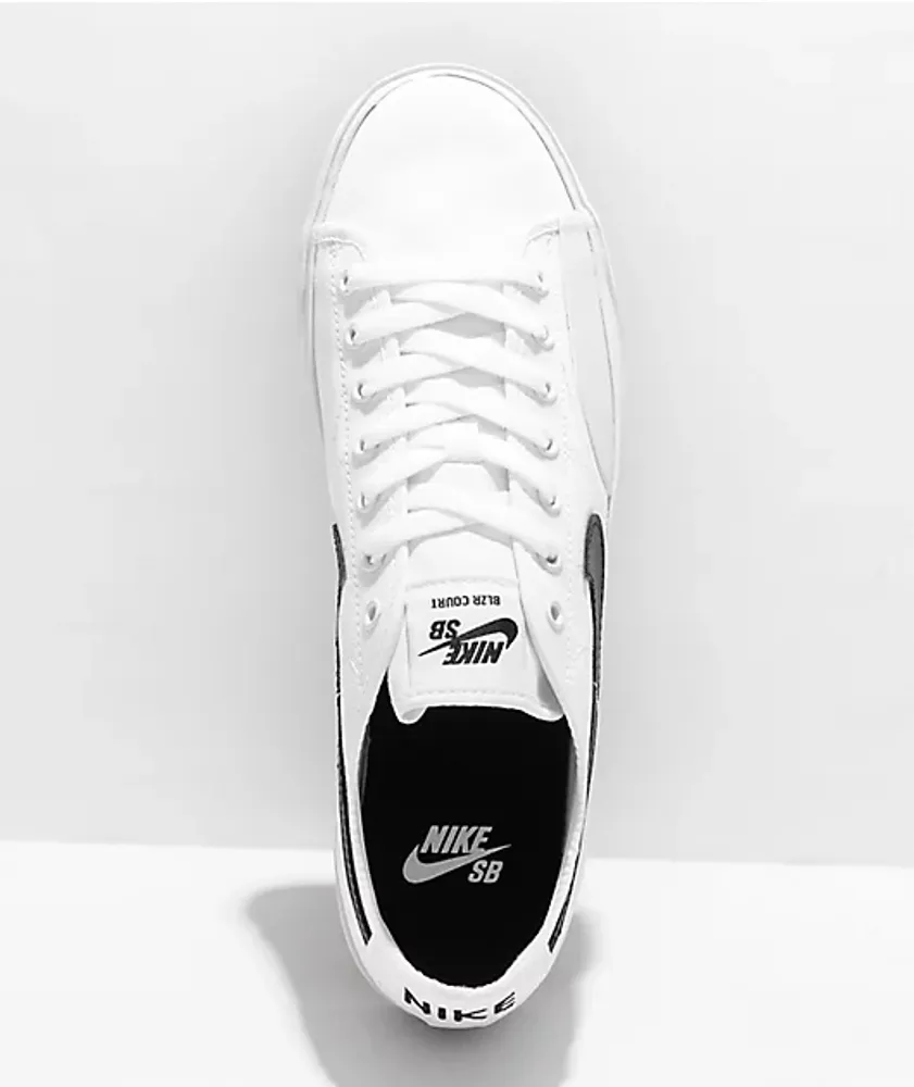 Nike SB BLZR Court White Black Skate Shoes Mall of America®