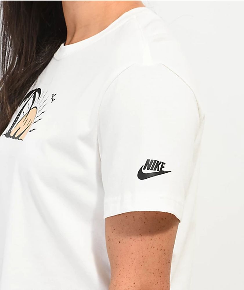 White and rose gold hotsell nike shirt