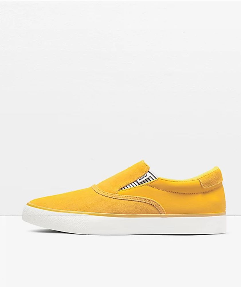 nike slip on skate shoes