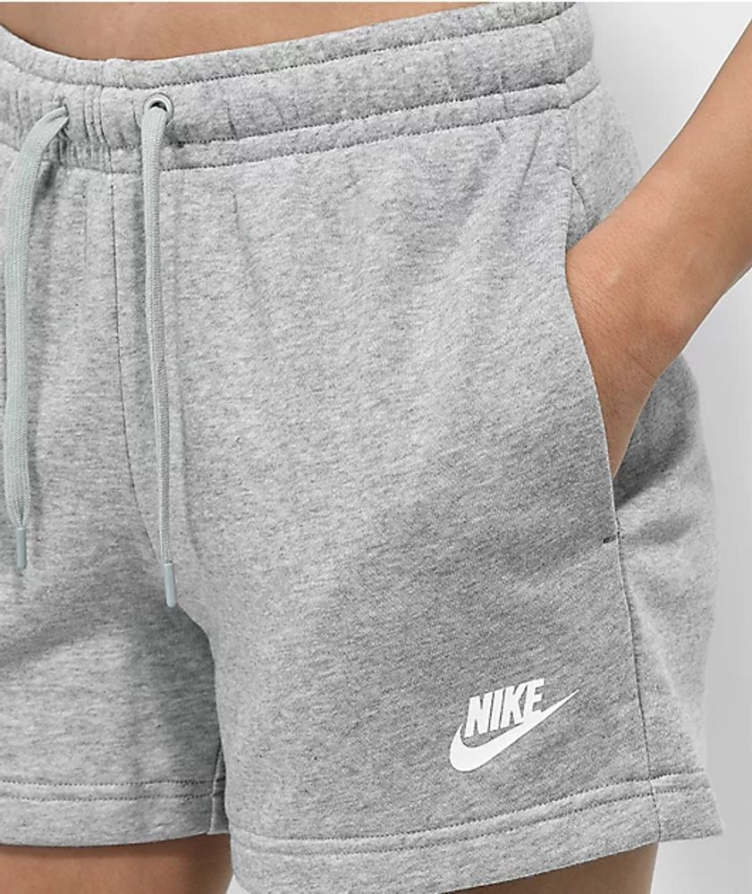 Nike gray deals sweat shorts