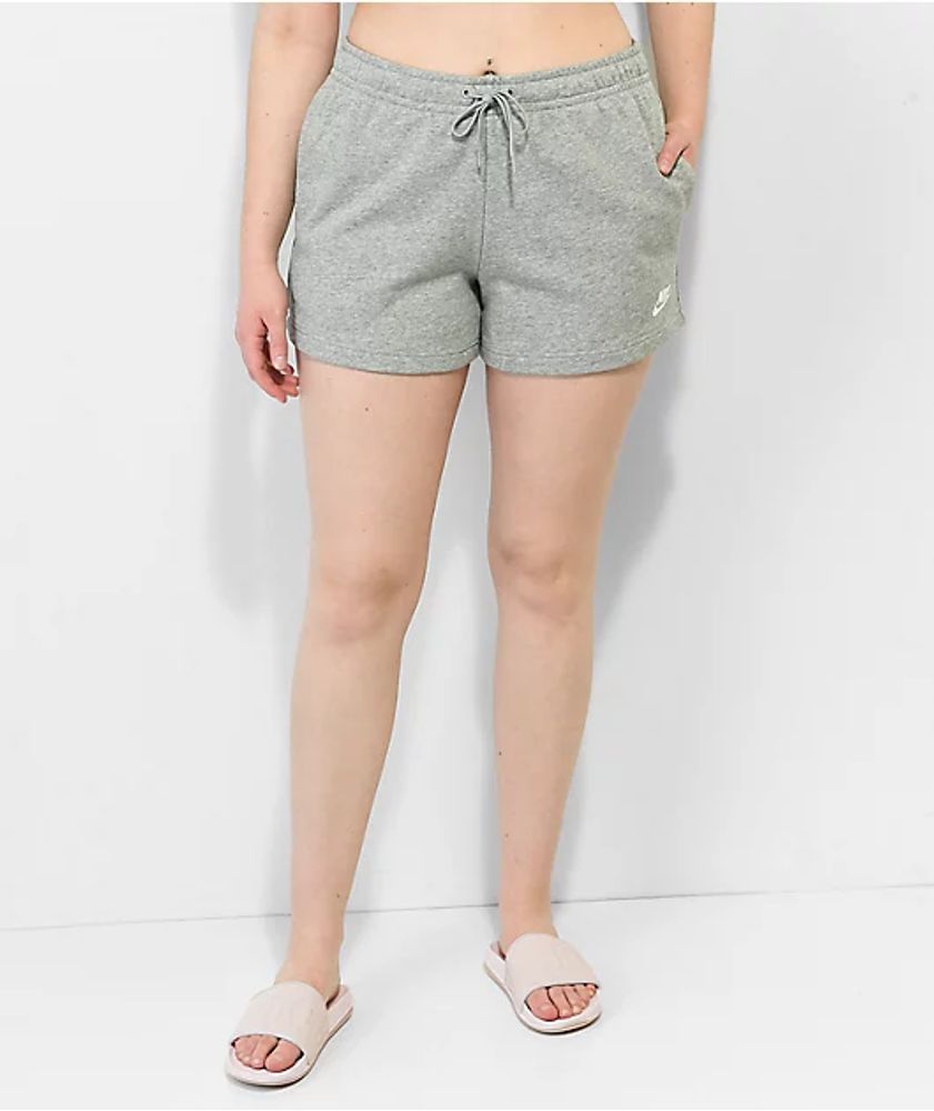Nike gray sweat online shorts