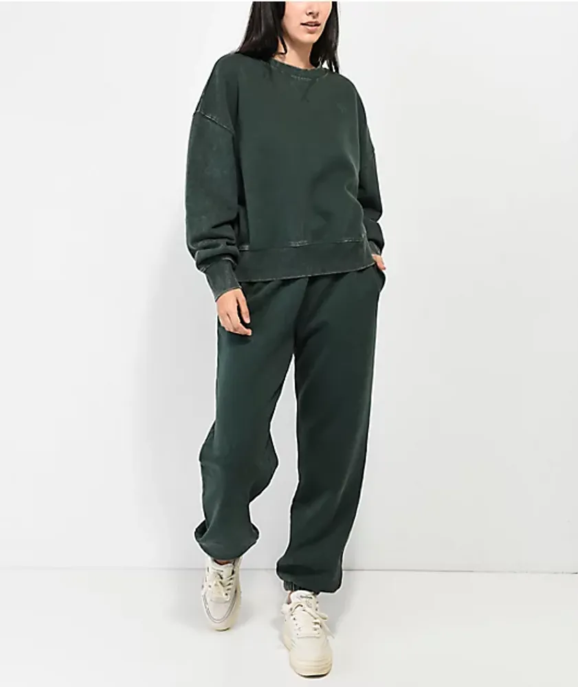 Ninth Hall Sibyl Green Mineral Wash Sweatpants | Bramalea City Centre