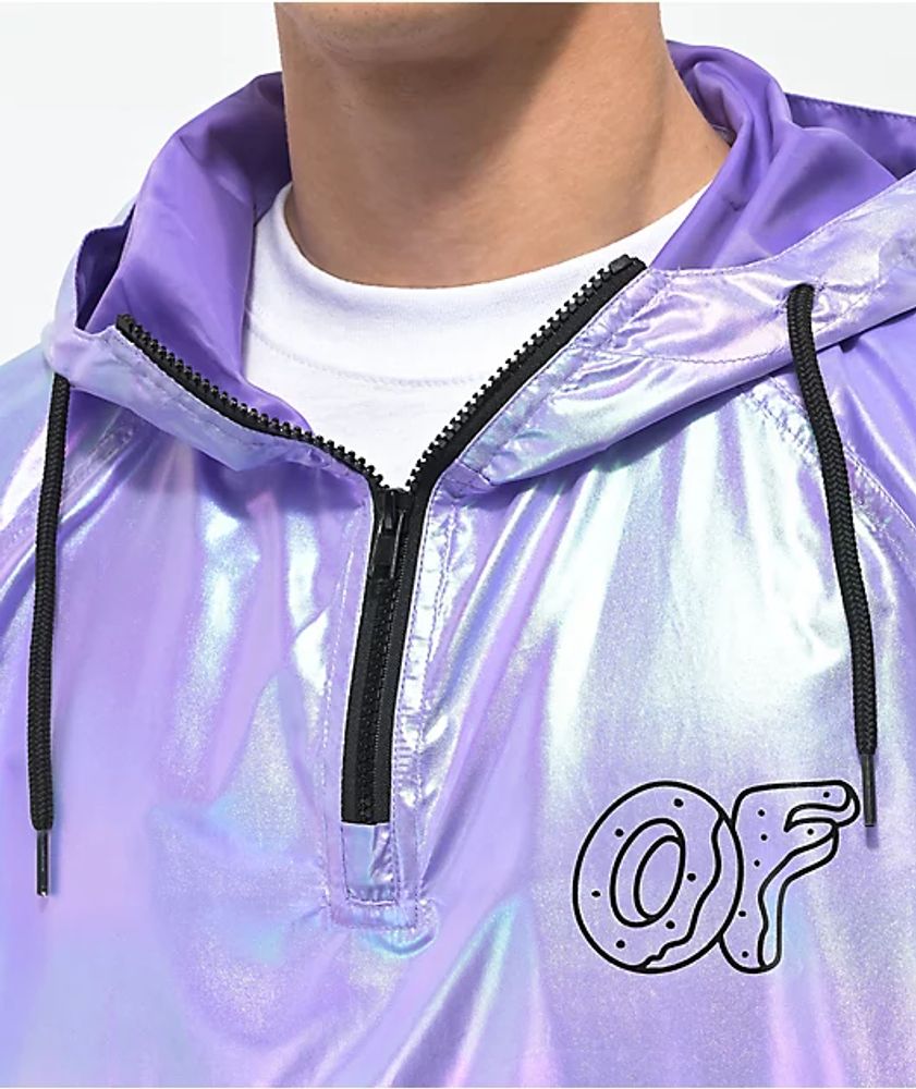 Odd Future Iridescent Pastel Purple Anorak Jacket Mall of America