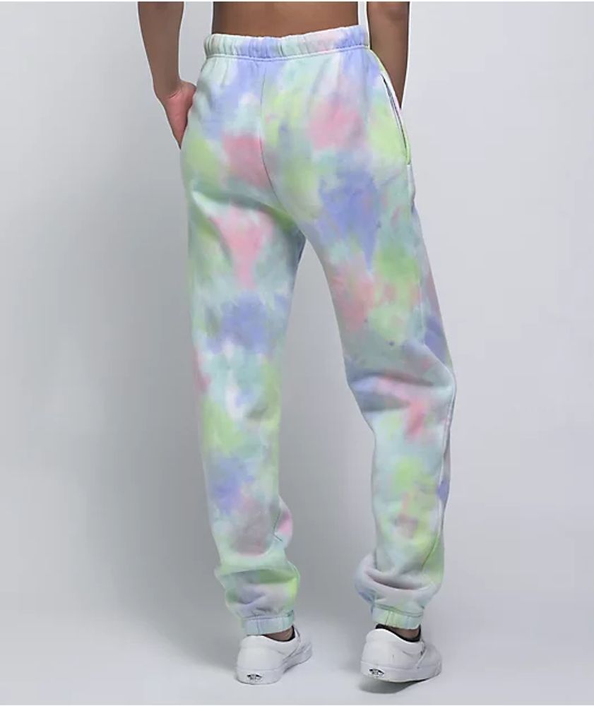 Pastel tie dye online sweatpants