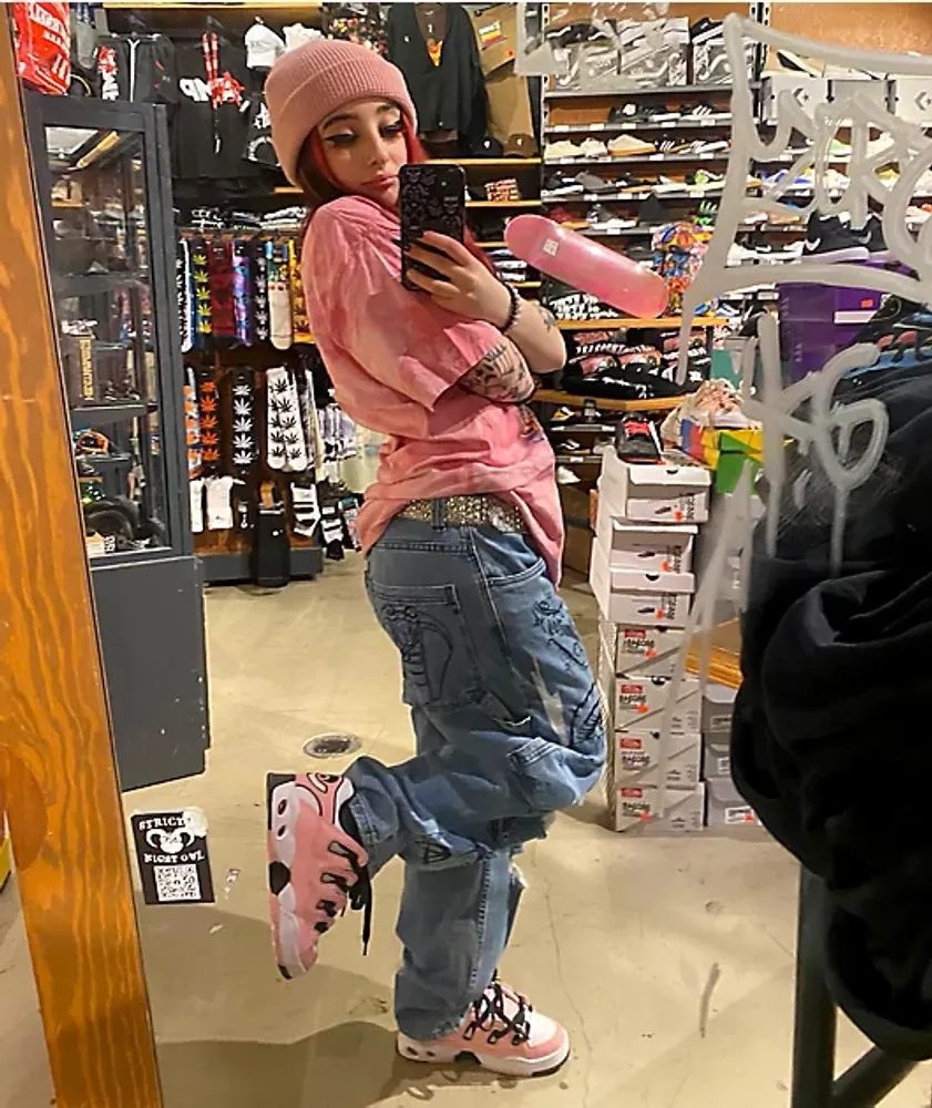 Zumiez Osiris D3 OG Rose, White & Red Skate Shoes Mall of America®