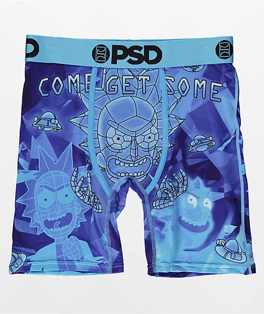 Psd X Rick And Morty Come Get Some Blue Boxer Briefs Mall Of America® 7723