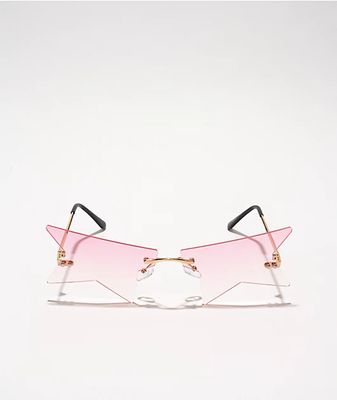 pink star sunglasses