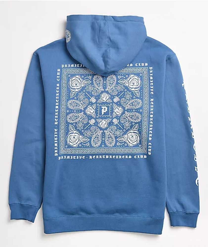 Blue bandana hot sale sweatshirt