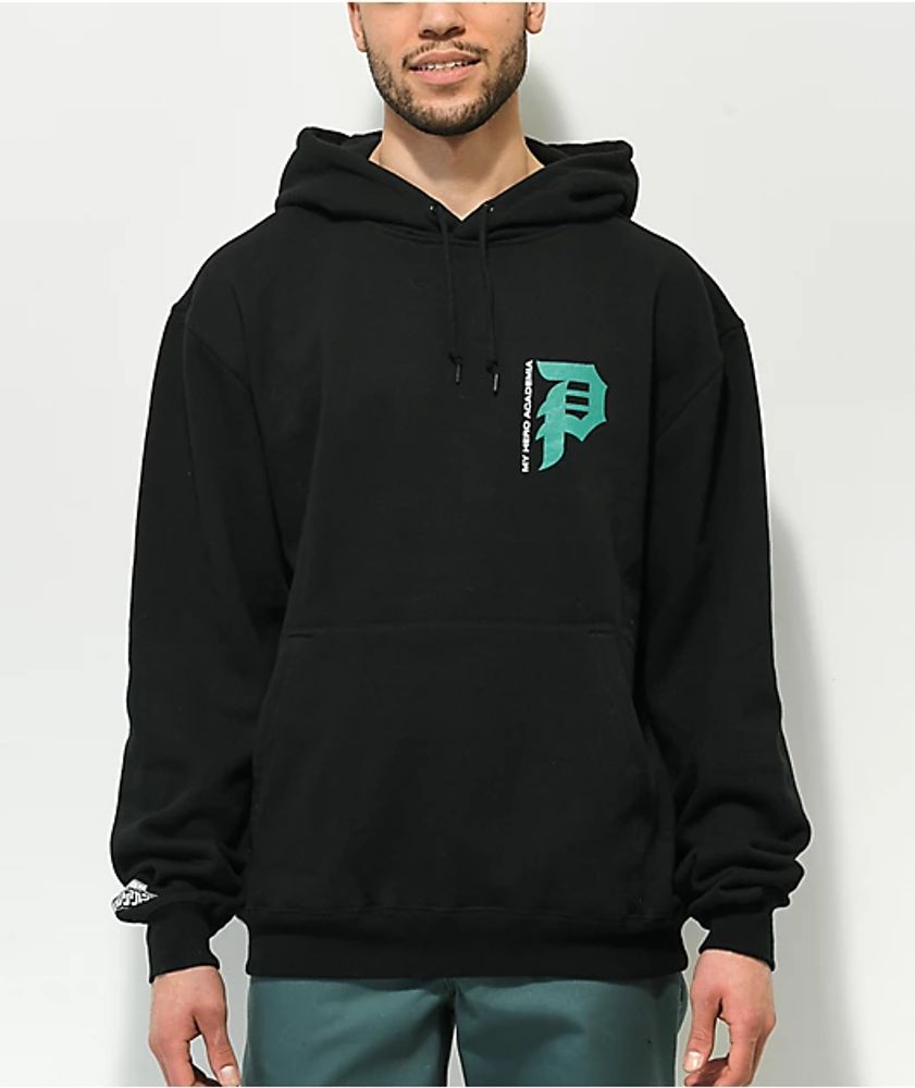 Primitive x My Hero Academia Full Howl Black Hoodie Mall of America