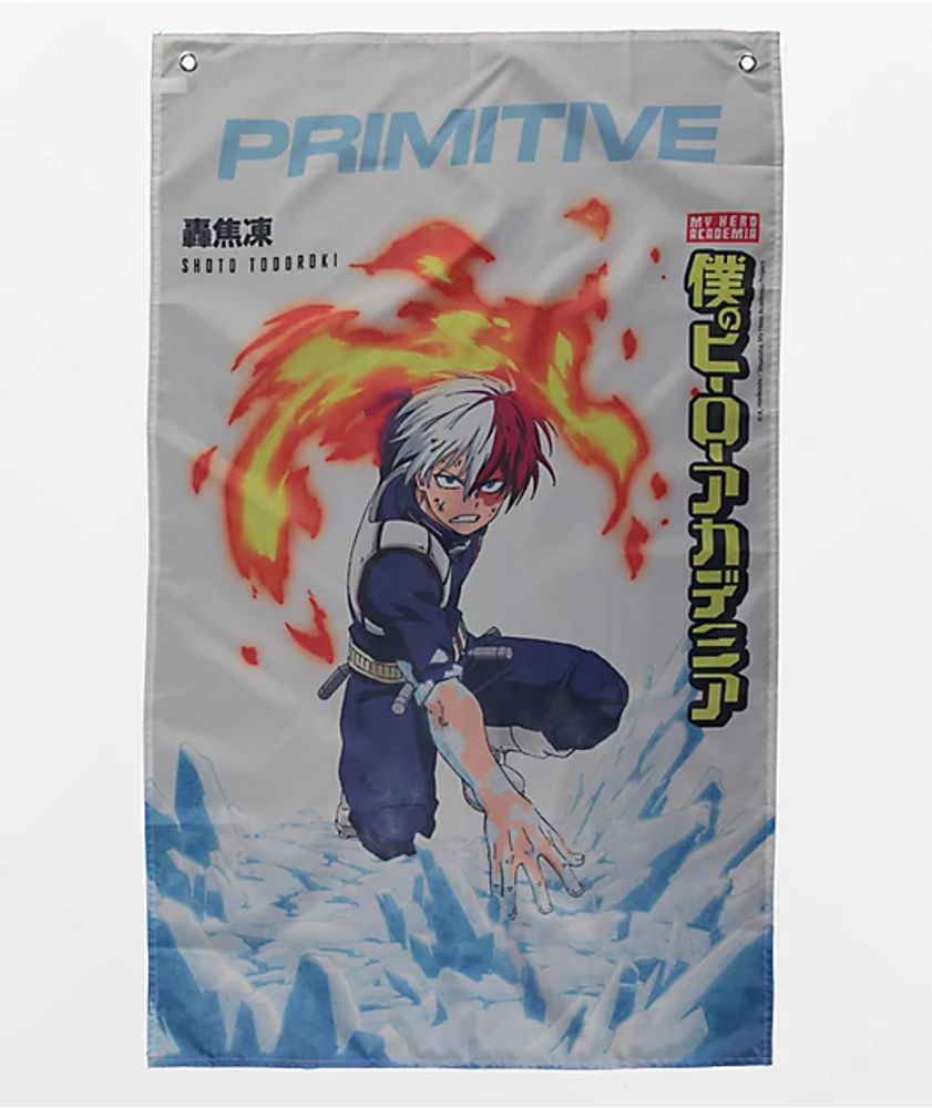 Primitive x My Hero Academia Shoto Todoroki Banner | Plaza Las Americas