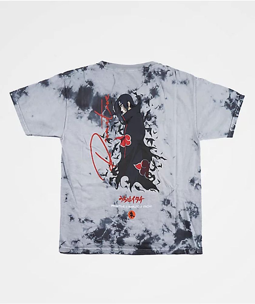 Primitive x Naruto Crows Washed Burgundy T-Shirt | Metropolis at Metrotown