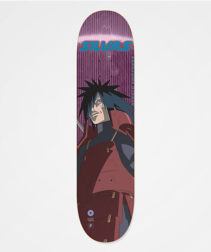 Zumiez Primitive x Naruto Shippuden Madara 8.25" Skateboard Deck Mall