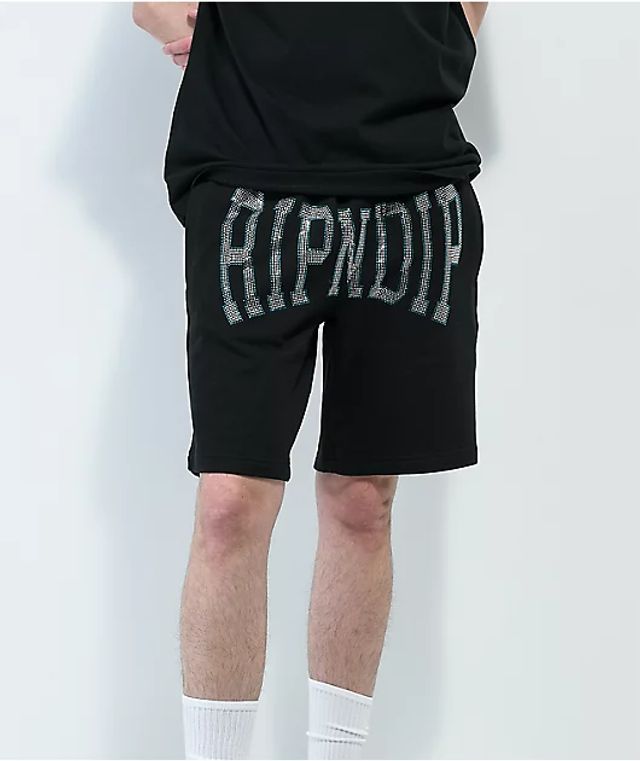 RIPNDIP Summer Revenge Black Sweat Shorts | Dulles Town Center