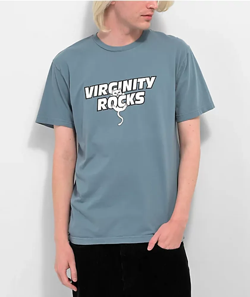 Virginity rocks cheap sweatshirt blue