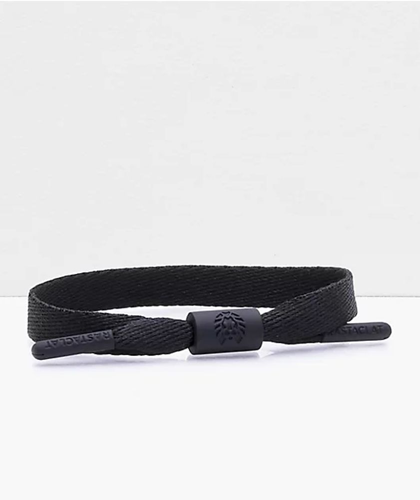 Rastaclat Seek The Positive Black Shoelace Bracelet Mall of America®