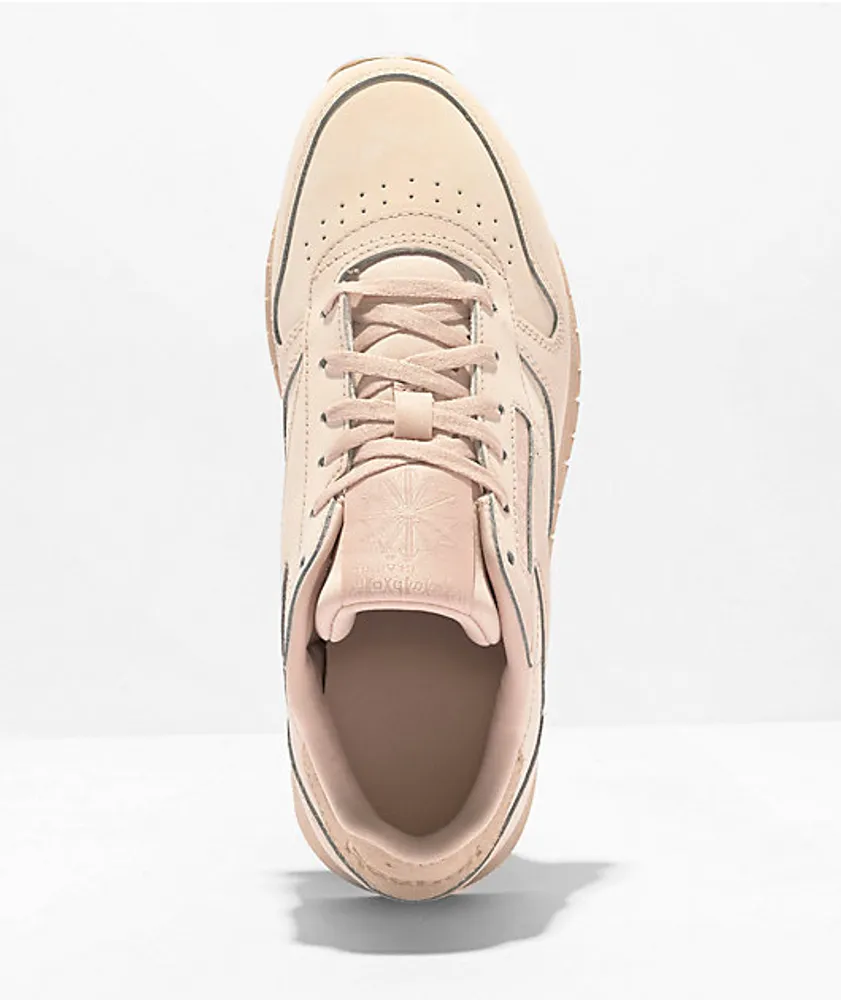 Reebok classic sale leather pastel pink