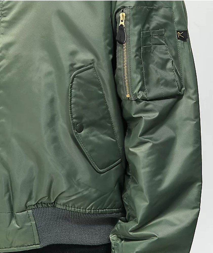 Rothco MA-1 Flight Green Bomber Jacket | Mall of America®