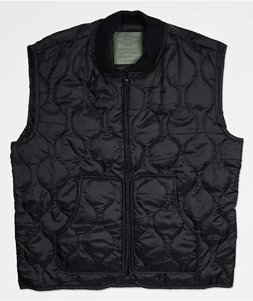 Rothco Woobie Quilted Black Vest Mall of America®