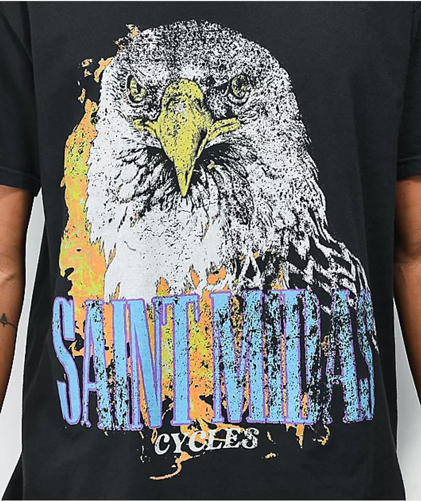 Saint Midas Eagle Black T-Shirt | Mall of America®