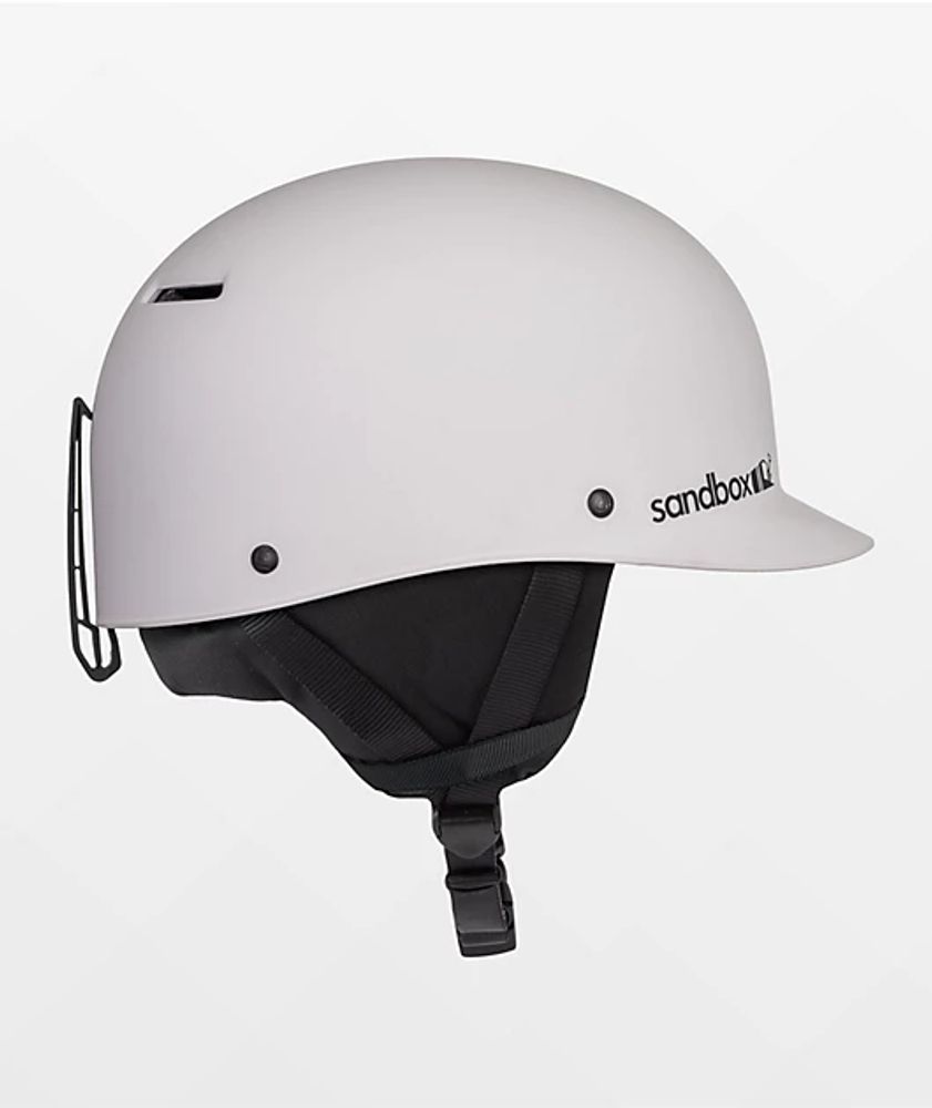 Skids Productions Inc Sandbox Classic 2.0 Matte White Snowboard Helmet