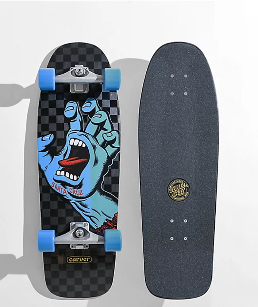 Zumiez Santa Cruz x Carver Screaming Hand 30.2