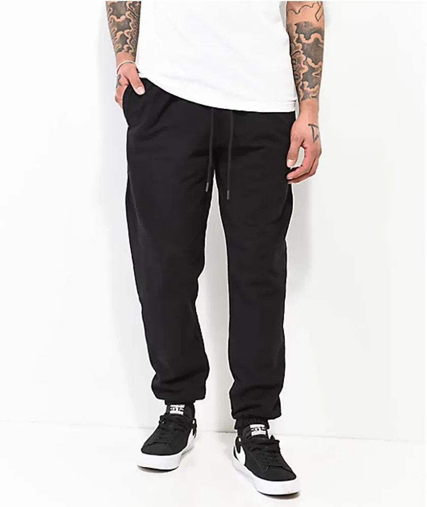 Shaka Wear Garment Dye Black Heavyweight Sweatpants | Vancouver Mall
