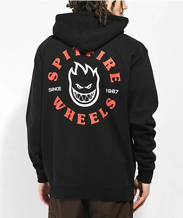 Spitfire cheap hoodie black