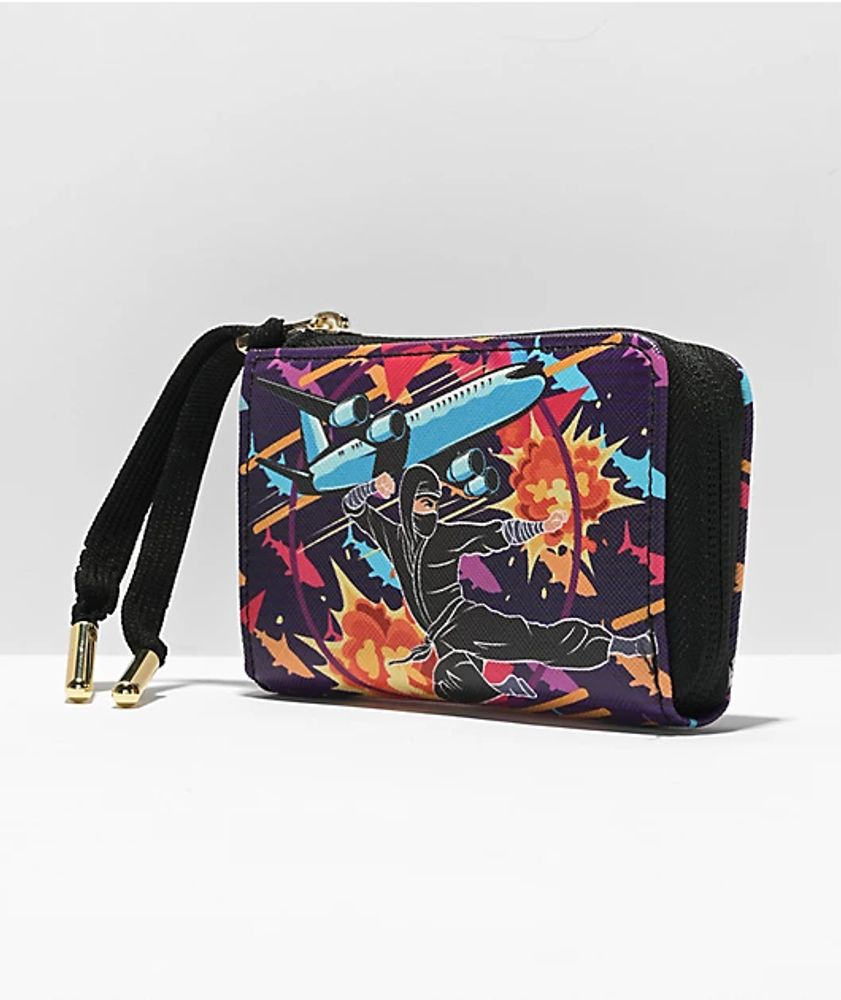 Sprayground Sharkuza Black & Purple Wallet Mall of America®