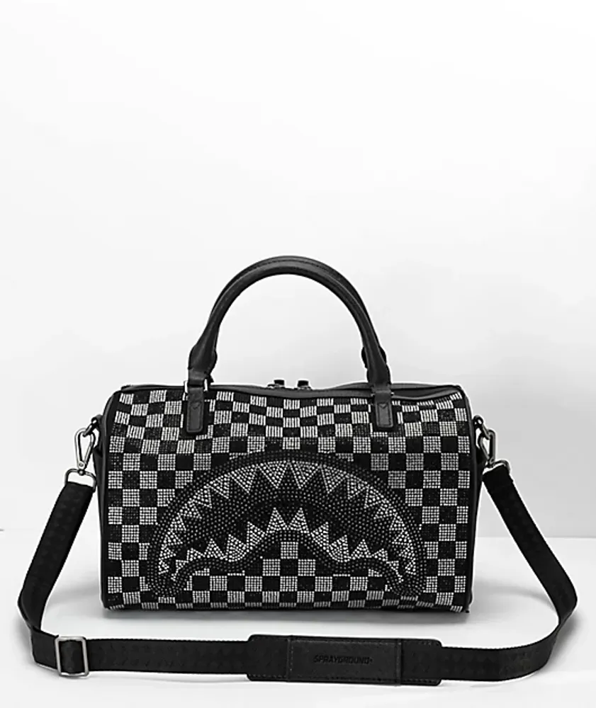 Sprayground Trinity Checkered Mini Duffel Bag Coquitlam Centre