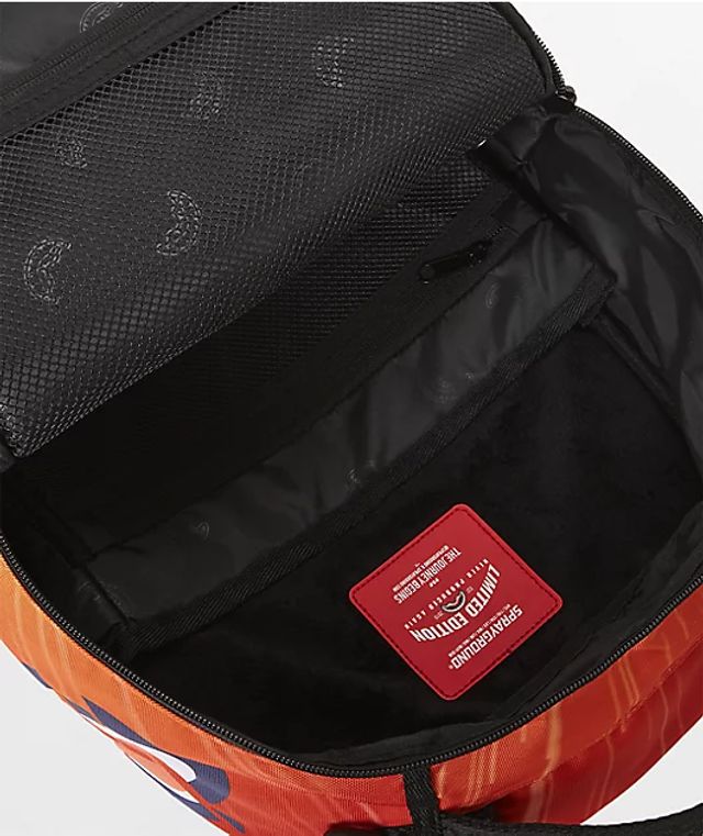 Sprayground x Naruto Shippuden Breakout Shark Orange Backpack ...