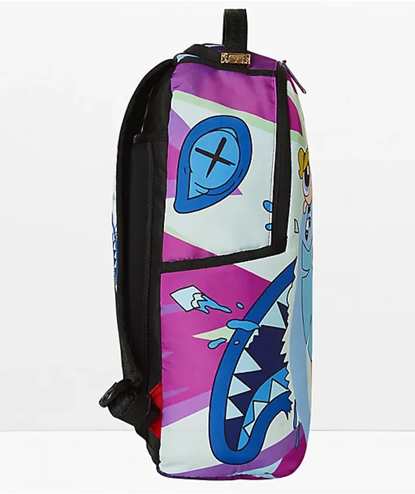 Sprayground x Powerpuff Girls Monster Shark DLX Backpack | Mall of