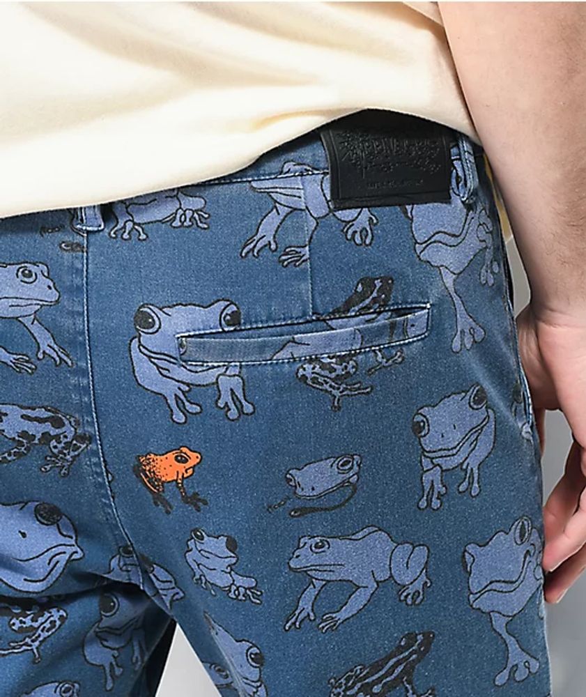 Teenage Frog Print Navy Chino Pants | Mall of America®