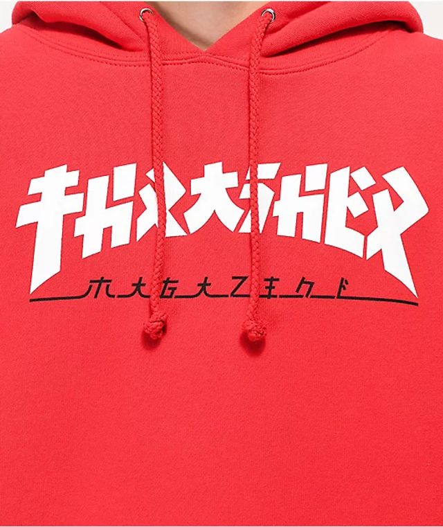 Red discount thrasher sweatshirt