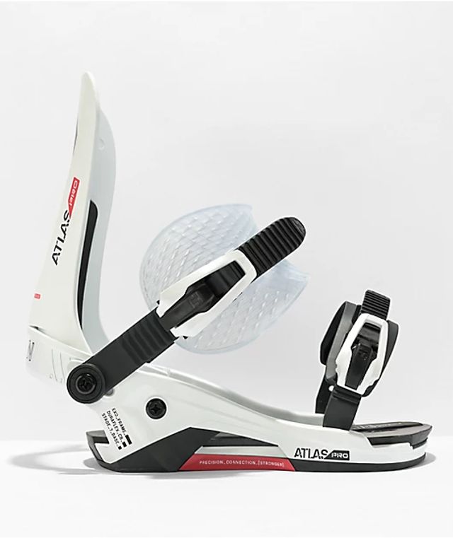 Union Atlas Pro White Snowboard Bindings 2023 | Vancouver Mall