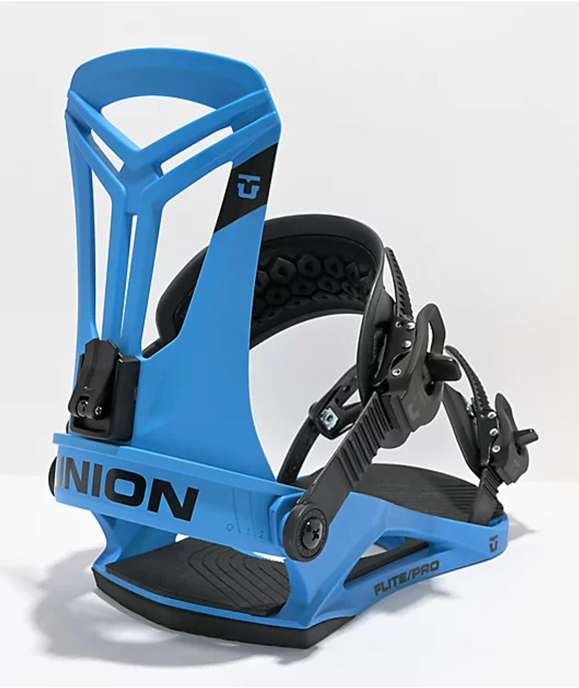 Union Flite Pro Blue Snowboard Bindings 2023 | Connecticut Post Mall