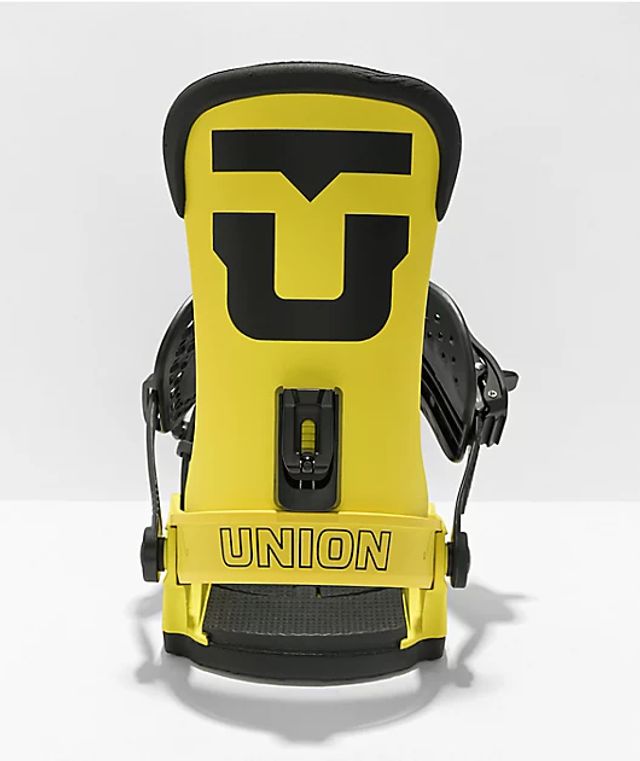 Union Force Yellow Snowboard Bindings 2023 | Connecticut Post Mall