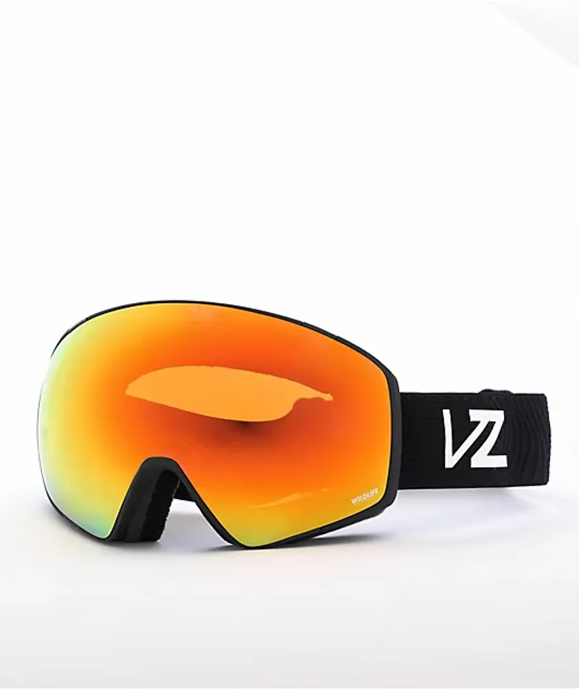 VONZIPPER Jetpack Black Fire Chrome Snowboard Goggles | Vancouver Mall