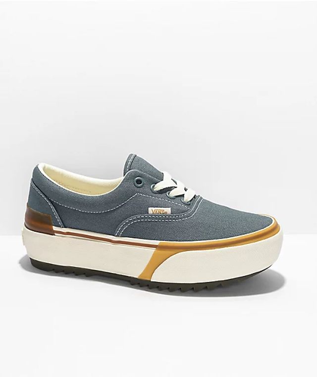 Vans era stacked color block sneakers hot sale